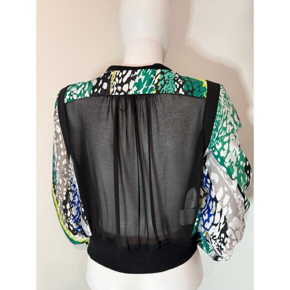 BCBG Multicolored Bomber jacket - Picture 2 of 10